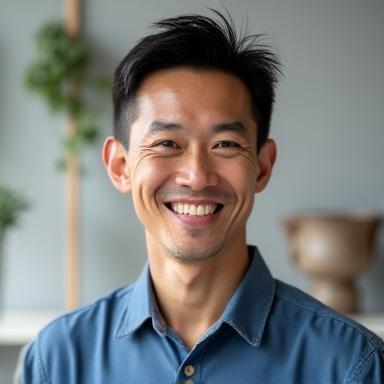Professional headshot of David Chen, Senior Trainer.